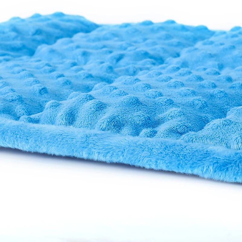 Sensory Weighted Lap Pad for Kids 56x36cm Blue Dots Weighted Blankets Knee Lap Blanket for Kids Autism ADHD Special Needs