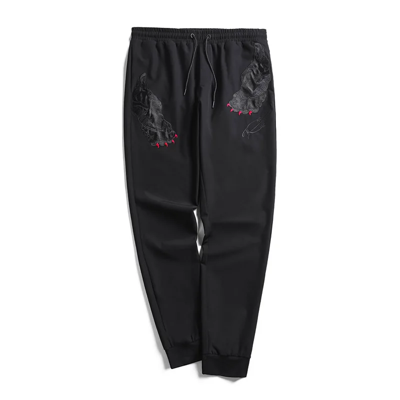 

Big Size Men's Wear Fat Man Wind Men's Leisure Pants Plus Fat plus Loose Season Sports Pants Feet Pants