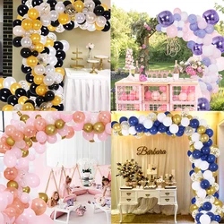 Kit de guirnalda de globos de 138 piezas, suministros para arco de fiesta, decoraciones de Globos de Oro rosa para fiesta nupcial, Baby Shower, cumpleaños y boda