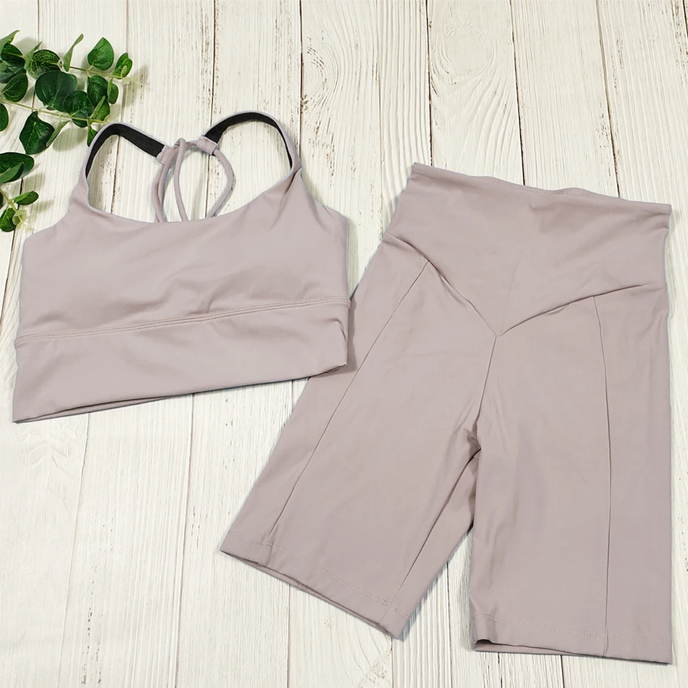 

Two Piece Yoga Set Women Fitness Gym Set Yoga Outfit For Women Sports Bra Sets Workout Clothes Tracksuit Women Sports Clothing