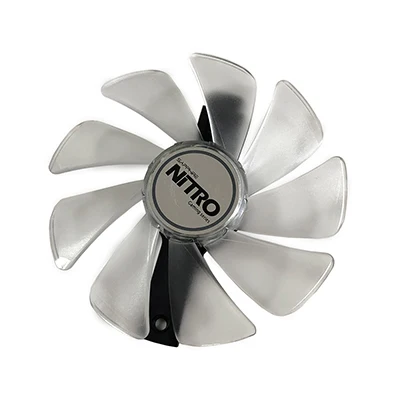 RX 580/480/470/570 100 мм 0.45AMP FD10015M12D охлаждающий вентилятор GPU для сапфир RX480 RX470 RX580 RX570 деталь нитро-двигателя Himoto Redcat VGA карты охлаждения - Цвет лезвия: Blue LED FD10015M12D