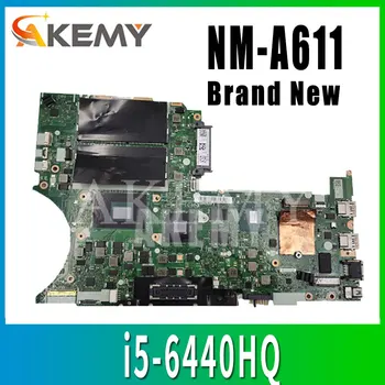 

Akemy NM-A611 Motherboard For Lenovo ThinkPad T460P laptop Mainboard with i5-6440HQ 01AV855 01YR831 01AV858 01HX066 01YR833