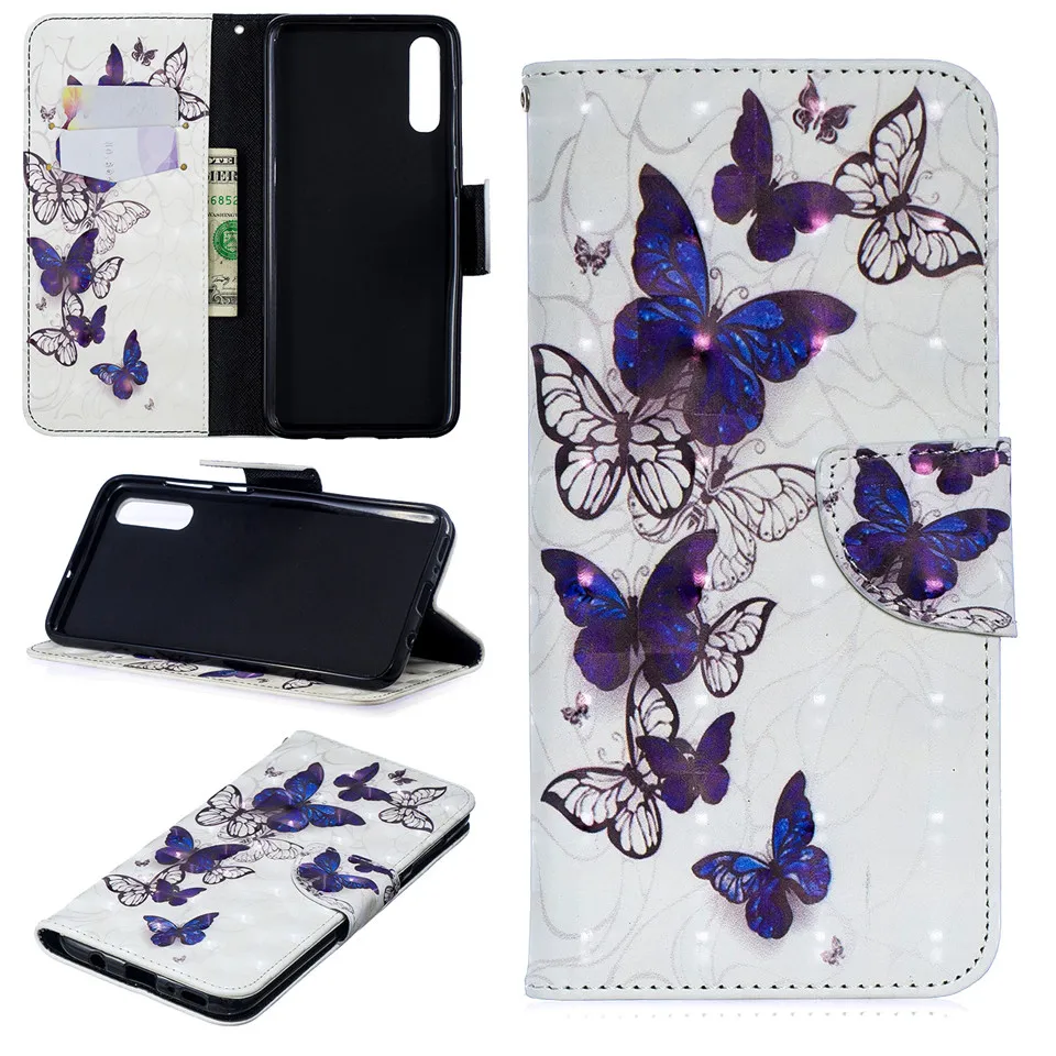

Beautiful leather wallet flip cover for samsung M30 case for Samsung galaxy S10 S10E S10 plus S8 A50 A70 A30 J6 A8 2018 A40 Case