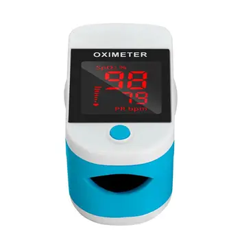 

Finger Pulse Oxygen Saturation Monitor SpO2 Blood Oximeter Blood Pressure Meter Heart Rate Detector with LED Display