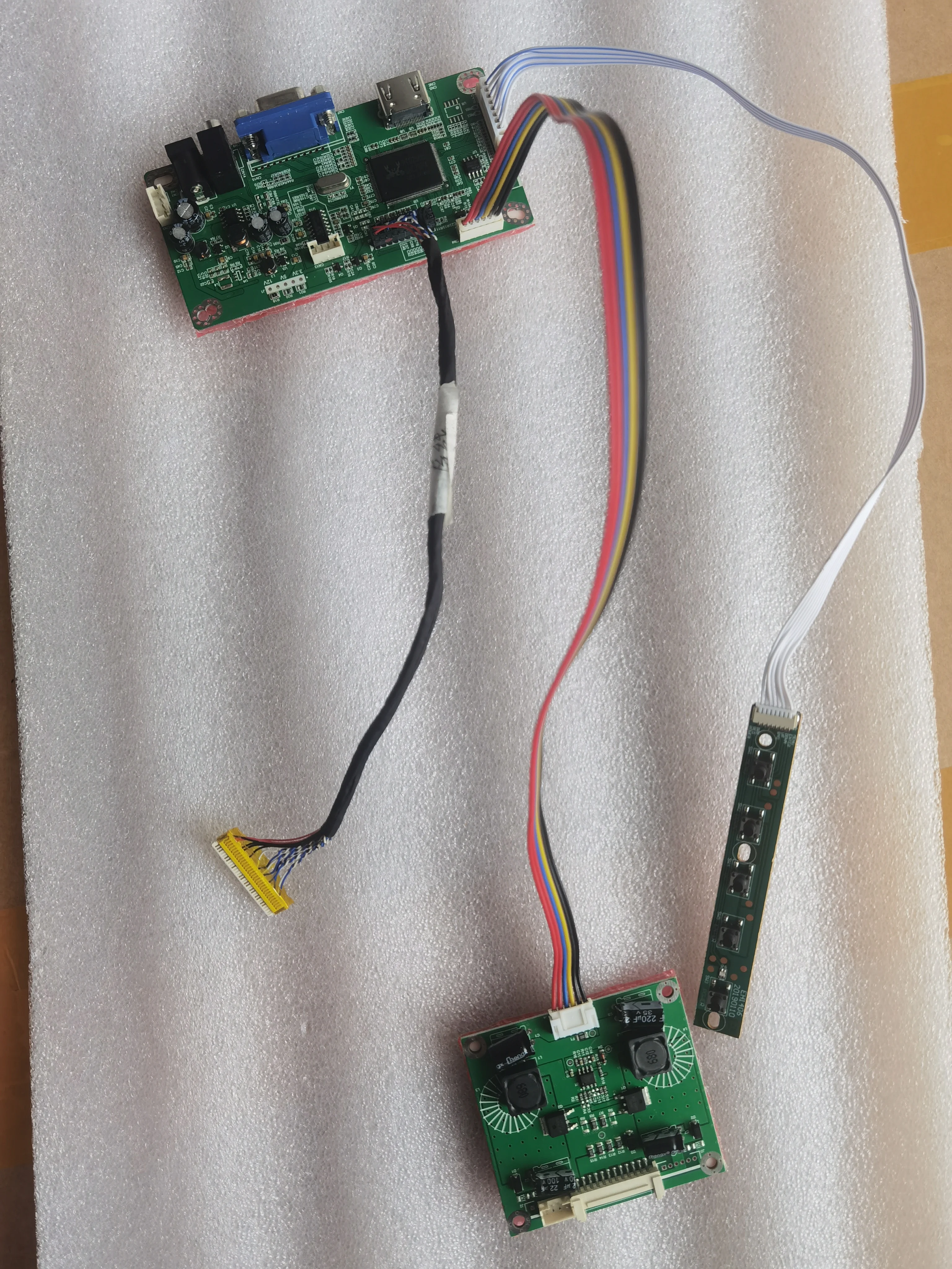 Lcd Controller Driver Board Monitor Kit Teste de Placa-mãe Imac A1312 A1316 A1407 2k Lm270wq1 a2 c2 e3 b1 b3 27 - Imagem 2