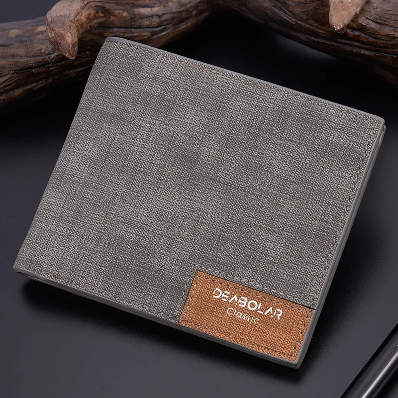 

2020 Top Brand Luxury Wallet Mens Short Wallet Retro Youth Wallets and Purses Famous Brand Ultra Thin Men Purse Cartera Mujer
