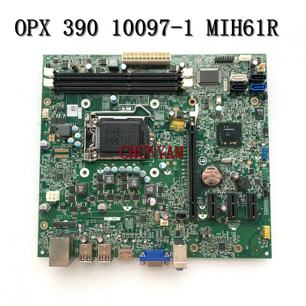 Совершенно новая настольная материнская плата MIH61R 10097 1 для DELL Optipex 390 MT 48.3EQ01.011 CN