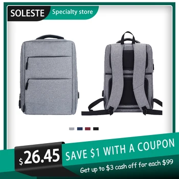 

Laptop Backpack Bag For Macbook Pro 15.6 inch USB Charging Case Cover Business Anti Theft Backpack For Men woman Travel big Bags