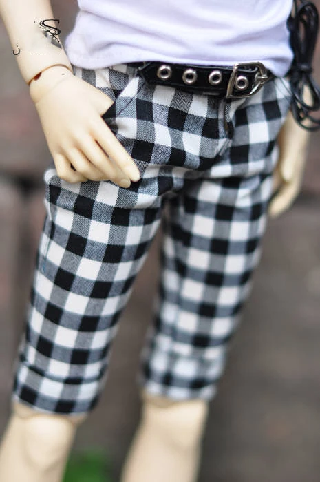 1/6 1/4 1/3 BJD Одежда для кукол повседневные клетчатые шорты для BJD/SD аксессуары ID72 uncle. В комплект не входят кукла, обувь, парик и другие A0957