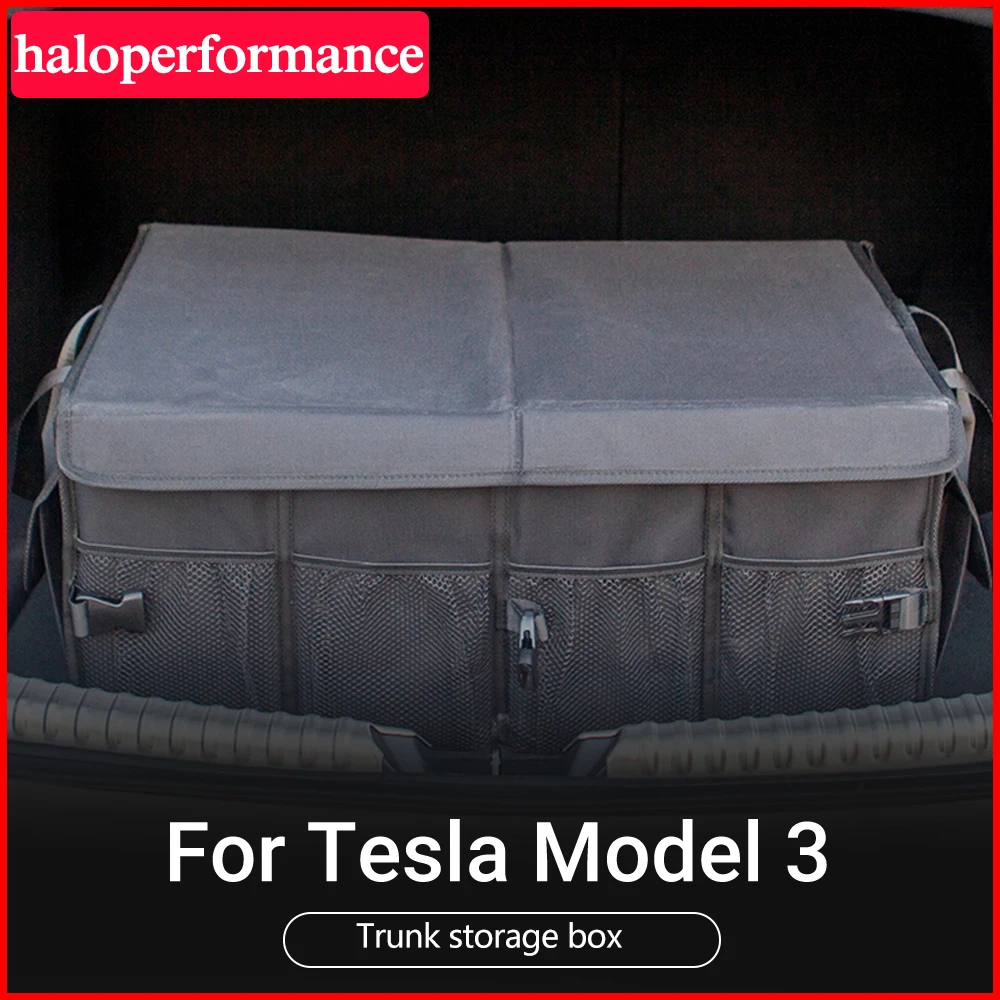 Для Tesla Model 3 органайзер для багажника автомобиля большой емкости складная сумка
