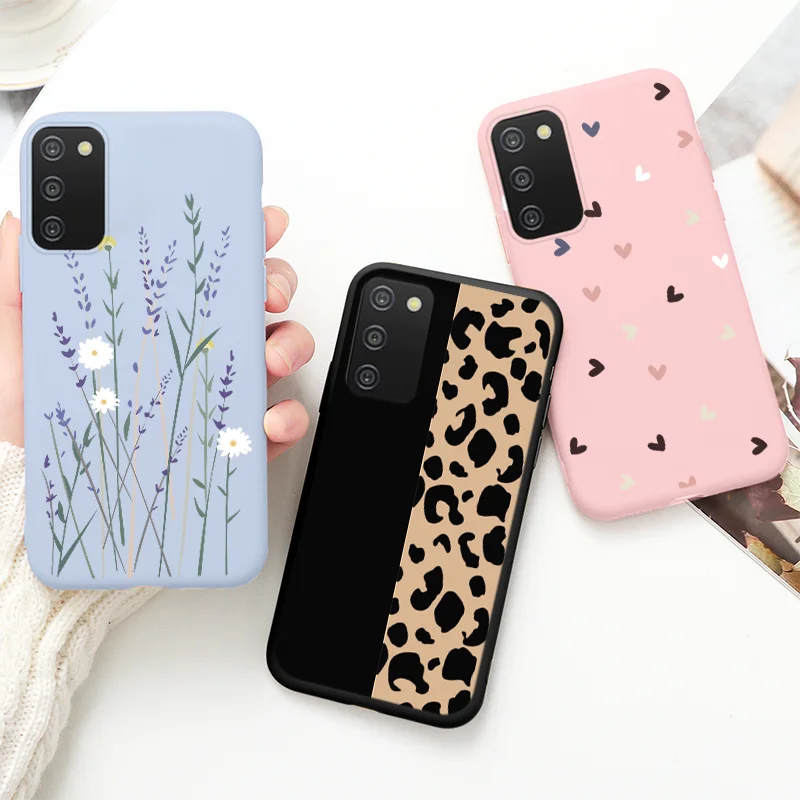 silicone cover with s pen For Samsung Galaxy A03s 4G Cover Cute Cat Phone Case For Samsung GalaxyA03s SamsungGalaxyA03s Soft Silicone Back Cover 6.5" Etui samsung cute phone cover