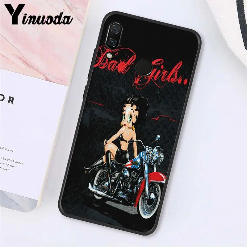 Yinuoda betty boop чехол для телефона для Xiaomi Redmi4X 6A S2 Go Redmi 5 5Plus Note4 Note5 7 Note6Pro - Цвет: A6