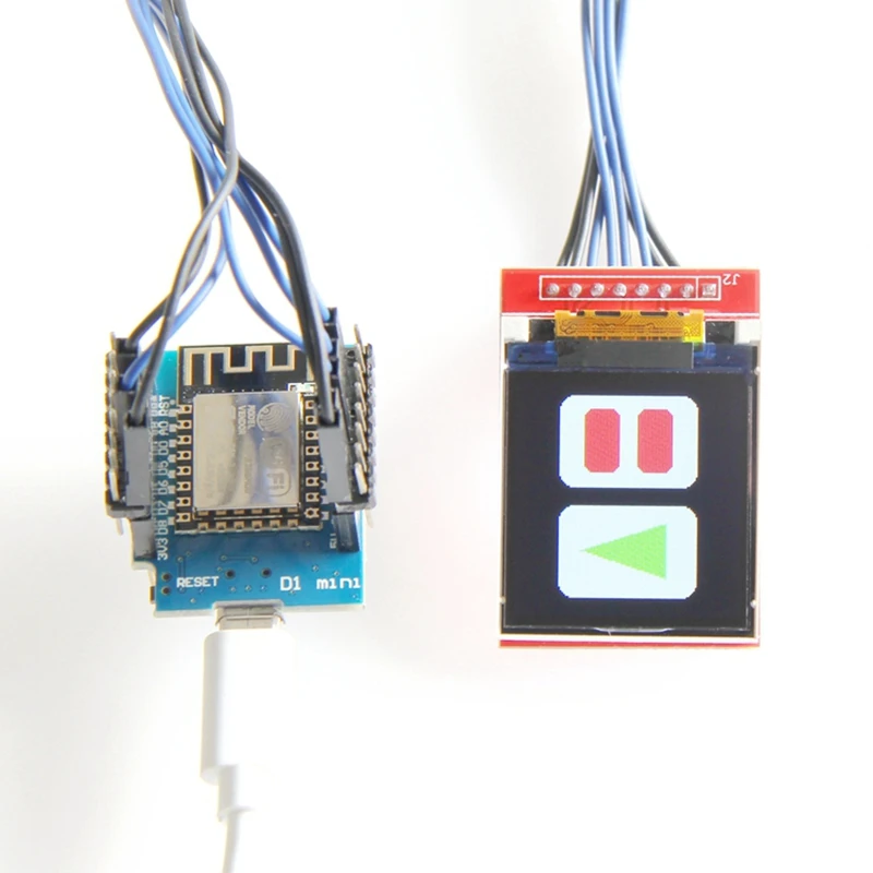 1,44 дюймовый TFT lcd модуль 128x128 SPI Серийный 4 IO ЖК-дисплей Драйвер IC ST7735S