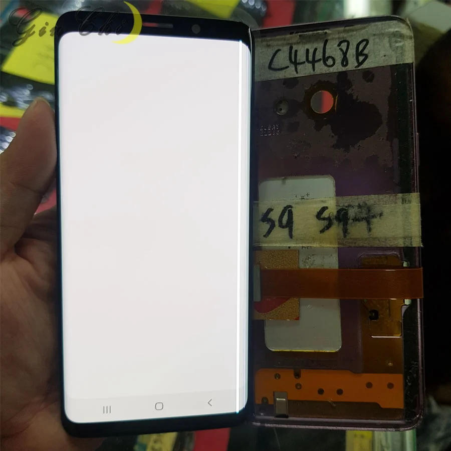 Для samsung S9, сенсорный ЖК-дисплей G960, G965, ЖК-дисплей для samsung S9 Plus, линейный ЖК-дисплей, дефектный экран для мобильного телефона