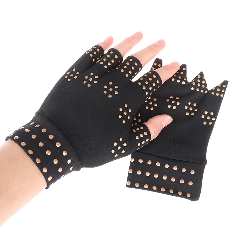 Arthritis Therapy Gloves Toiletry Kits Relief Cycling Arthritis Pressure Pain Heal Joints Magnetic Therapy Support Hand Massager
