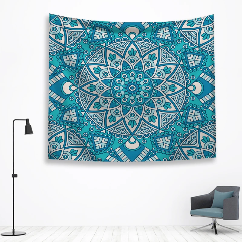 Богемный стиль стены Ttapestry висячие украшения богемный пляжный коврик дом Декор общежития МАНДАЛА ГОБЕЛЕН колдовство хиппи