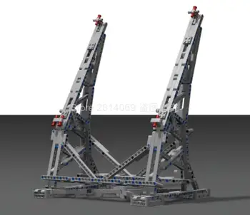 

05132 Stand 407Pcs Star Wars MOC-10219 Efferman's Vertical Stand For Falcon 75192 Building Block Toys