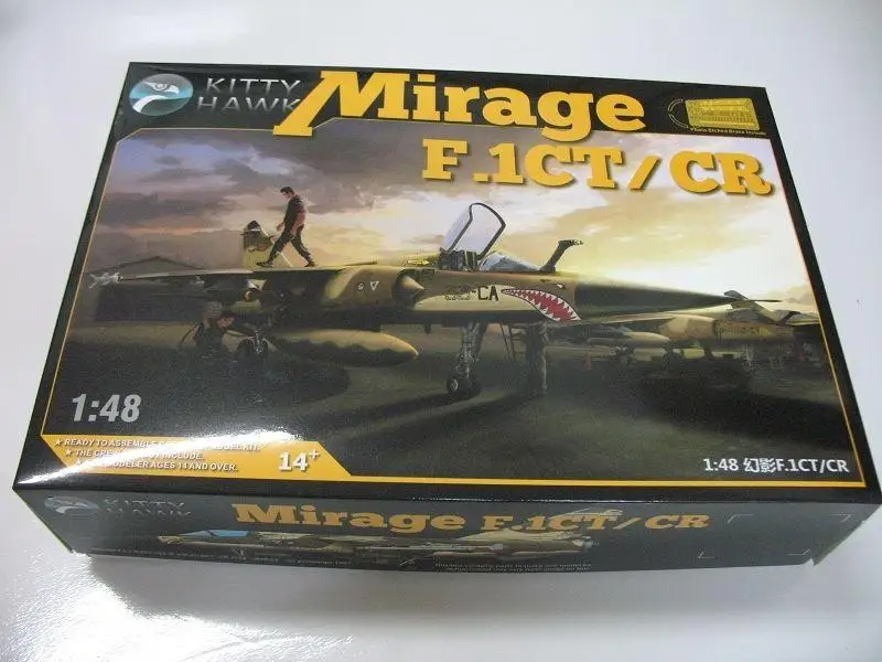 Kitty Hawk 80111 1/48 Dassault Mirage F.1CT/CR New  Assembly model