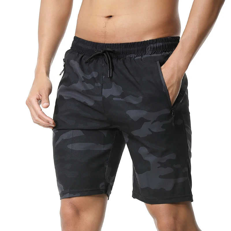 MenGymShorts2021NewCamouflageQuickDryMarathonShortsLoose