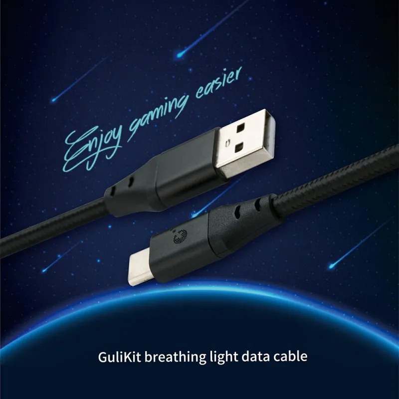 Gulikit NS10 кабель для передачи данных, портативный usb кабель для зарядки смартфонов и планшетов 20 см 120 см