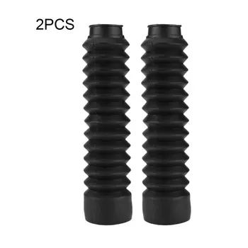 

1 Pair Universal Motorcycle Rubber Front Fork Cover Shock Absorbing Protecting Gaiters Boot Gaitor