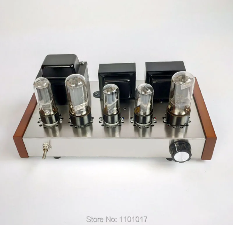 Трубный усилитель JBH 6H8C 6P3P Hi Fi EXQUIS Одноконтурный DIY набор или готовые лампы 6L6 7 5 Вт