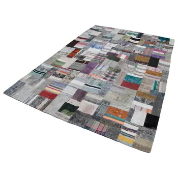 

200x300 Cm Multicolor Handmade Rugs Patchwork Rug-7x10 Ft