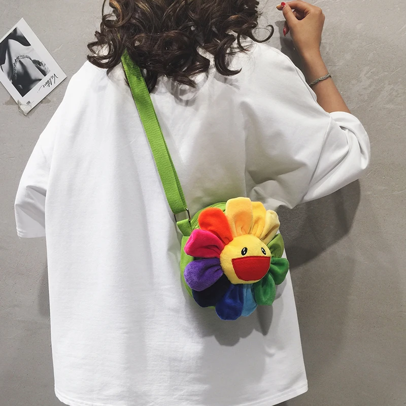 

Ant Girls Bag Little Girls Plush Backpack my melody line anime mini ugly Cute Baby mouse hello Sun Flower Small Minnie Bag