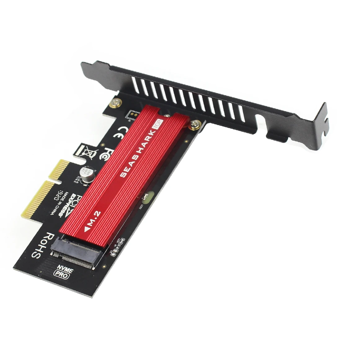 JEYI SK4 Plus M.2 NVMe SSD для PCIE 3,0X4 адаптер карта M ключ для 2230 2242 2260 2280 SSD PCI-e X8 X16 радиатор охлаждения sehark