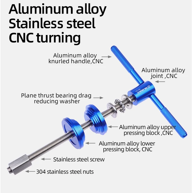 Bike Headset Installation Press Tool Bicycle Headset Bearing Press Bike