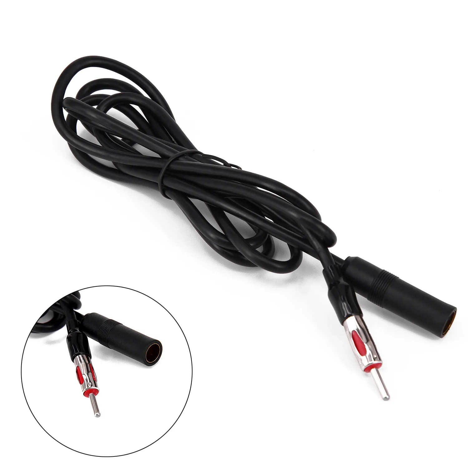 Adaptador de antena de Radio AM/FM para coche, Cable de extensión  Universal, macho a hembra, 180cm - AliExpress