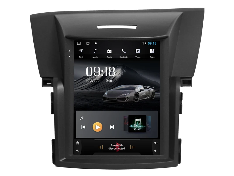 AVGOTOP Android 8,1 Tesla вертикальный экран автомобиля радио авто 2din для- Honda CRV высокая версия