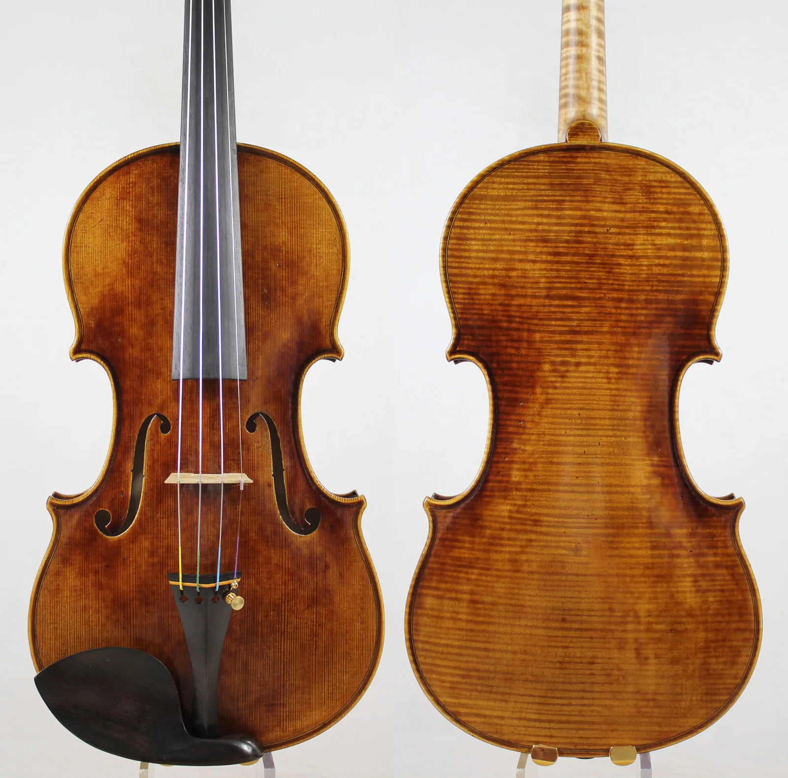 Мастер скрипки! Европейское дерево! Экземпляр Antonio Stradivari! Сильный и глубокий тон!! Despiau мост! Доминантные 135B струны