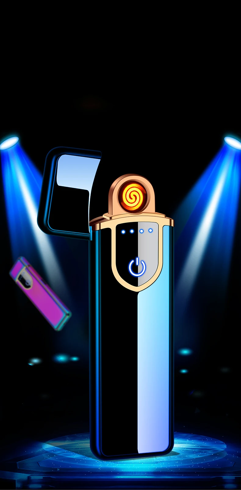Encendedor гравировка буквы цифровой настраиваемый USB Elctronic зарядка Зажигалка сенсорный ветрозащитный Smok сигареты классический