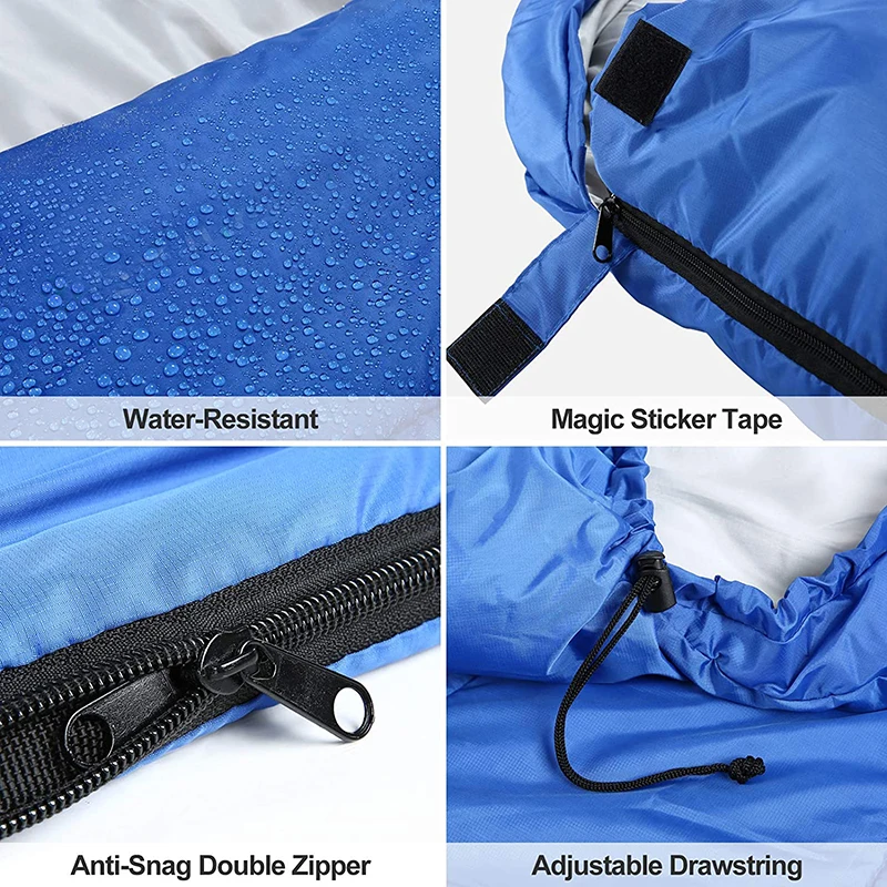 Sleeping Bag Ultralight Camping Waterproof Sleeping Bags Thickened winter warm sleeping bag Adult Outdoor camping sleeping bags 2
