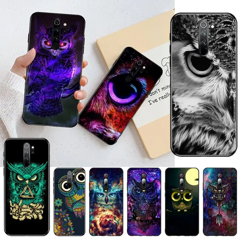 HPCHCJHM черный мягкий резиновый чехол из ТПУ для телефона Redmi Note 8 8A 7 6 6A 5 5A 4 4X 4A Go Pro Plus