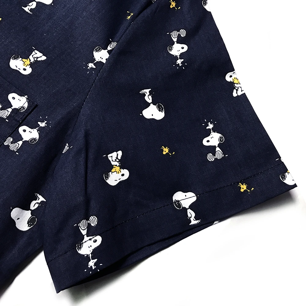 Tanie Nowe psy drukowany wzór bawełna odzież medyczna topy Unisex szpital odzież robocza mundury peeling laboratorium ubrania strój pielęgniarki Spa jednolite