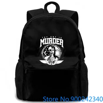 

Thy Art Is Murder Mens - Absolved of Love Purist Hate Half Face Image Slim Fit women men backpack laptop travel school