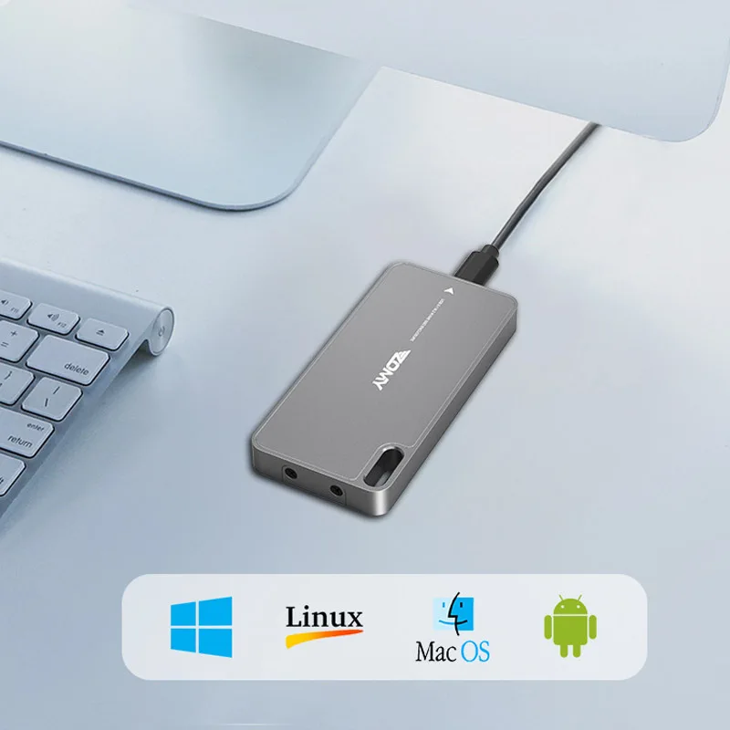 PCIE M.2 NVME USB SSD корпус M ключ Тип C USB 3,1 2240/2280 SSD чехол алюминиевый 10 Гбит/с внешний корпус жесткий диск внешний SSD коробка