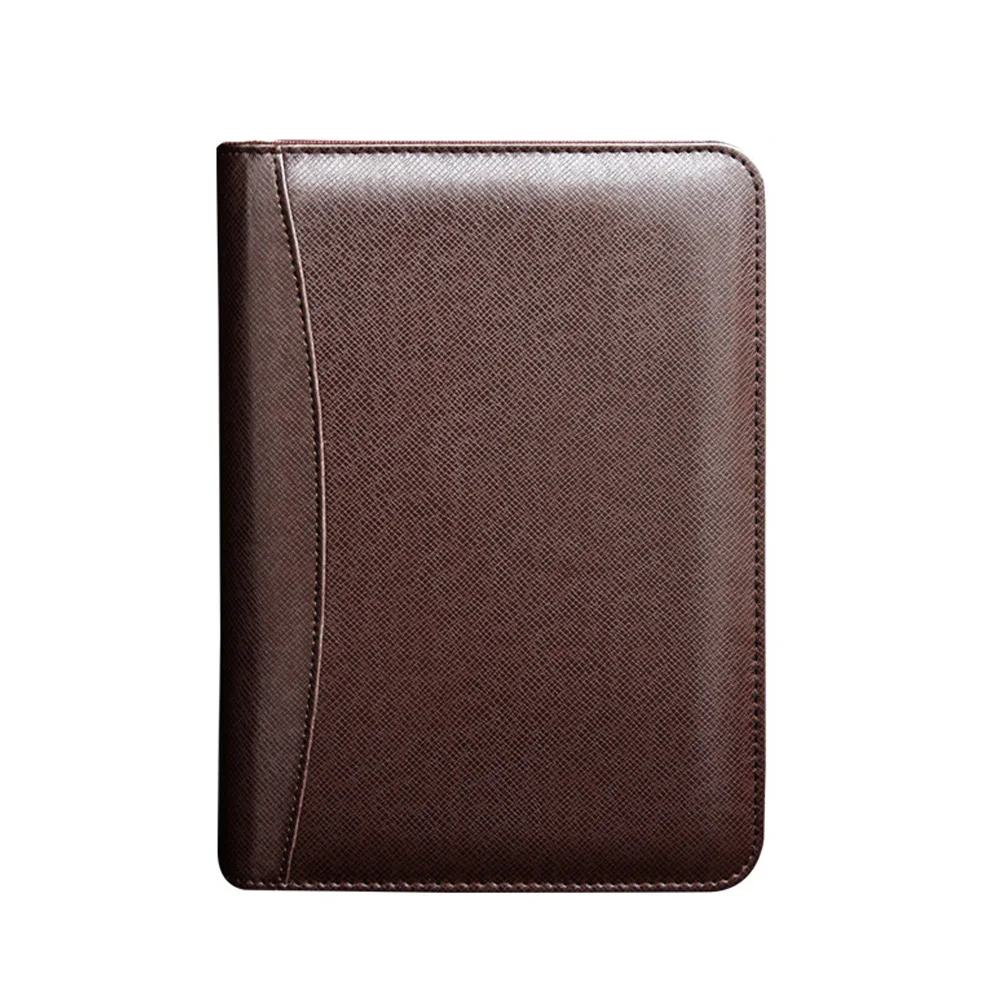 

Business Book Binder Company With Calculator Notebook Daily Memo Planner School Work Planning Writing PU Hardcover Portable