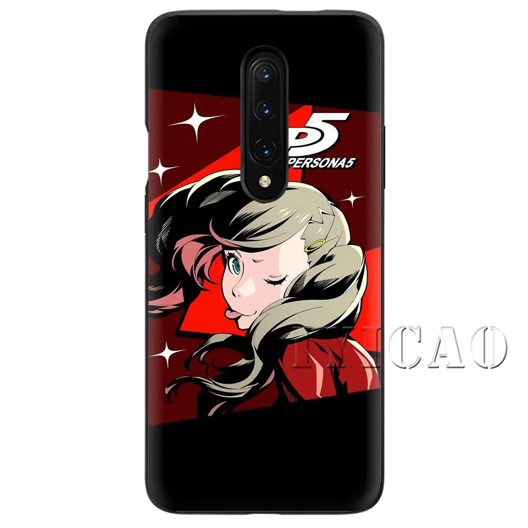 Persona 5 p5 Мягкий силиконовый чехол для телефона для oneplus 7 7T pro 5 5t 6t чехол - Цвет: 17