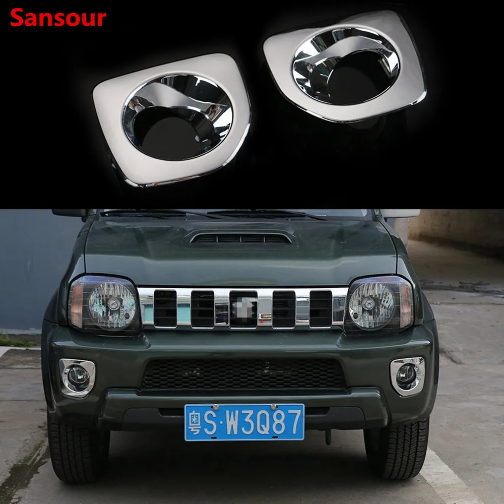 Sansour новый дизайн автомобильный внешний хромированный ABS передний