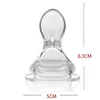 2Pcs Silicone Baby Cereal Feeder Bottle Spoon Toddler Wide Feeding Bottle Spoon Replacement Fresh Food Cereal Squeeze Feeder 6