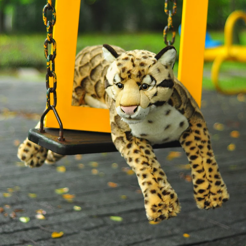 National Geographic Clouded leopard kawaii мягкие плюшевые животные игрушки для мальчиков и девочек