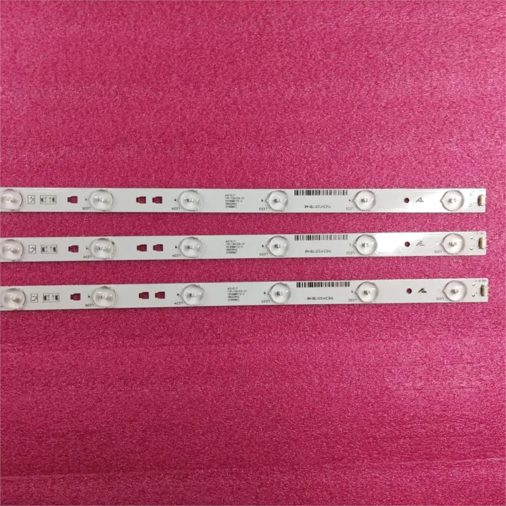 

New 3pcs 10LED LED backlight strip for 32PAL535 LE32B310N Le32b8000 LED315D10-07(B) 30331510219 LED315D10-ZC14-07(A) 30331510213