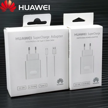 

Huawei P20 Charger Original SuperCharge 22.5W Fast Switching power adapter usb Type-C Cable for Mate 10 9 P10 Honor 9 10 Phone