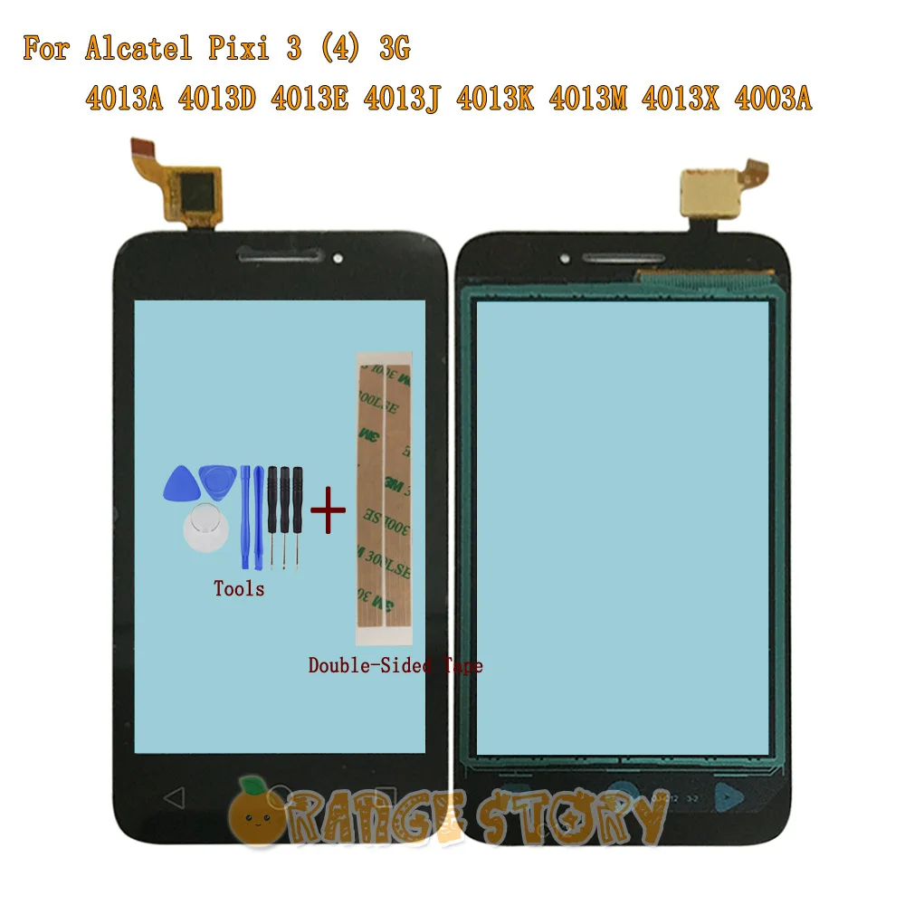 Новая замена для Alcatel Pixi 3 (4) 4013 4013D 4013X 4013E 4013M 4013K 4003A сенсорный экран дигитайзер