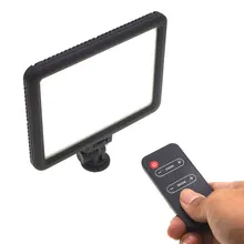 VLD-P116 LED Slim LCD Bi-Color Dimmable Studio Video Light battery + charger LED photography light Set