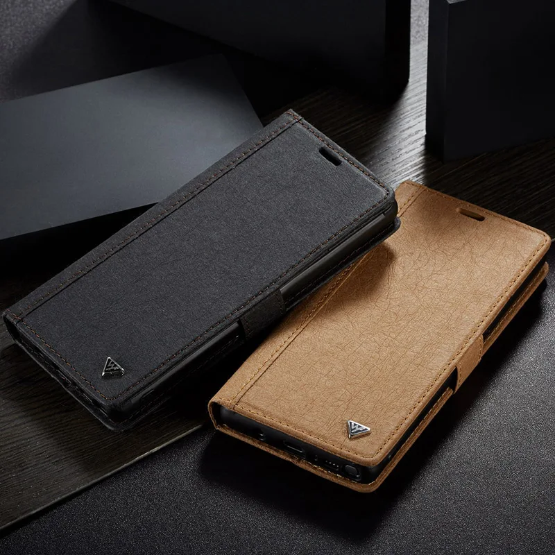 Для samsung Galaxy S8 S9 S10 E Note10 Plus Note 10 9 8 10+ чехол на магните флип-кошелек из крафт-бумаги чехол-книжка Съемная задняя крышка