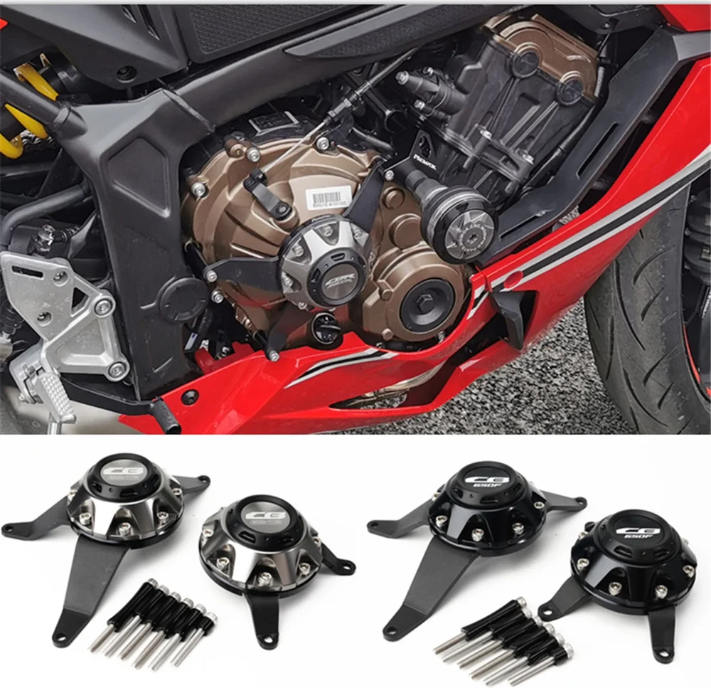 Алюминиевый защитный чехол для мотоцикла Honda CB650R CBR650R CB650F CBR650F | Автомобили и